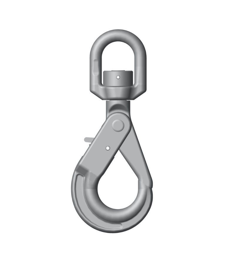 Eye swivel self-locking hook – KITO Weissenfels