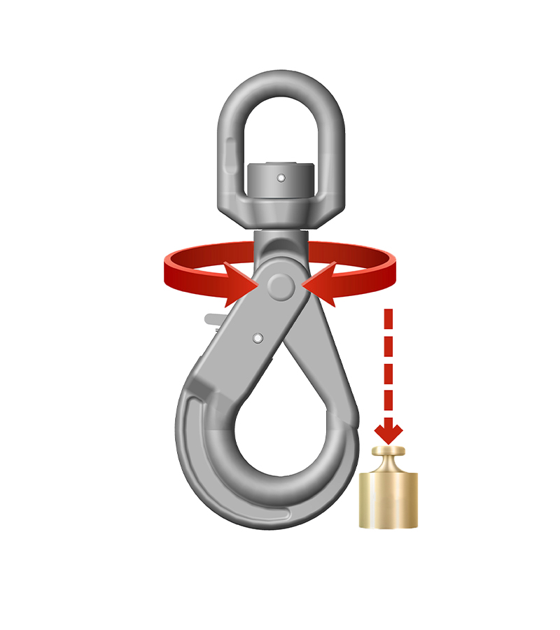 Clevis self locking hook – KITO Weissenfels